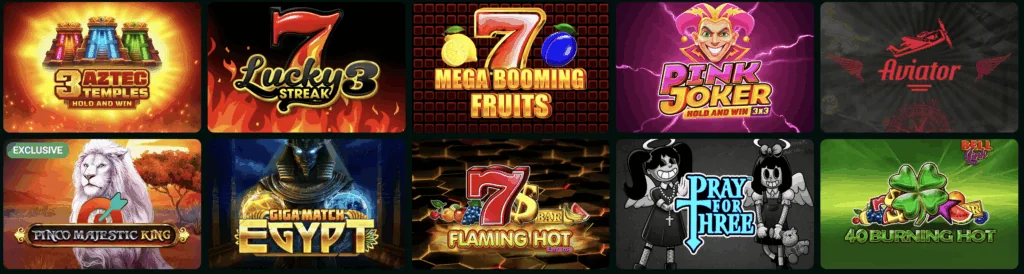 pin up casino games
