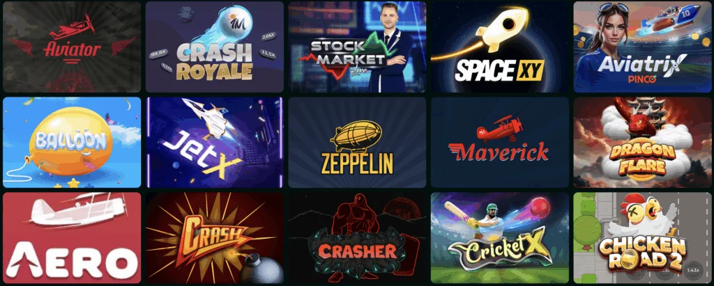 pin up crash games
